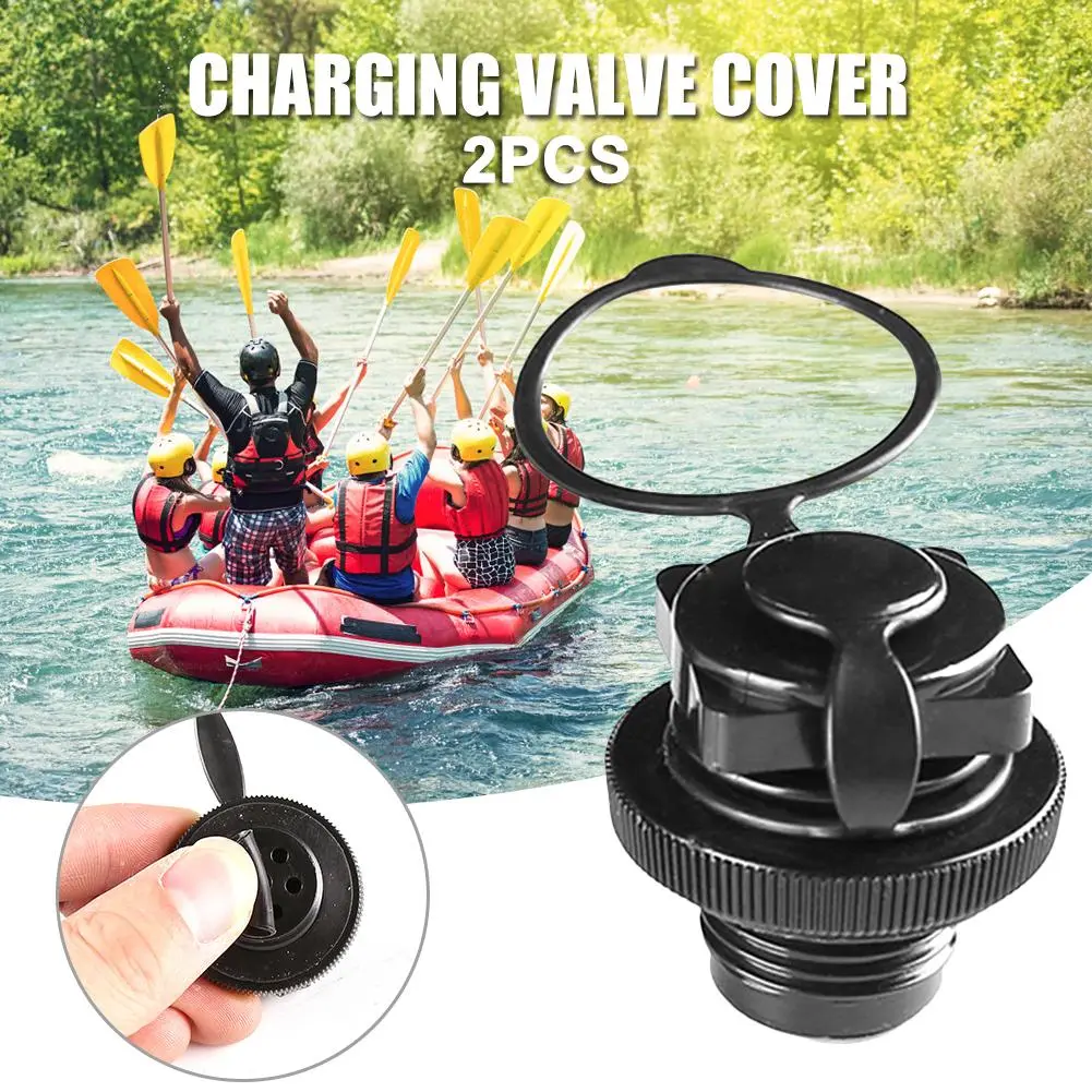 2 Pcs Mattress Airbed Air Valve Air Valve Nozzle Cap Inflatable Boat Spiral Air Plug Boston Valve Air Mattress Plug Replacement