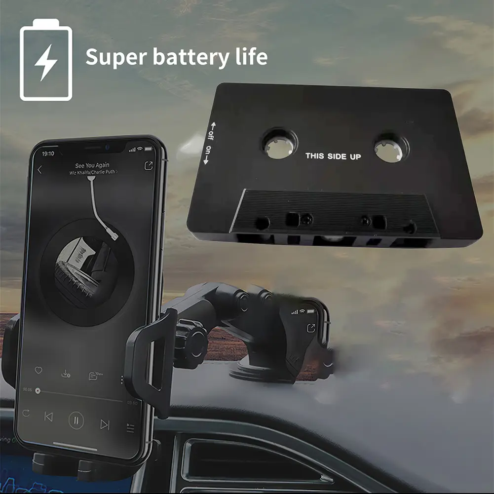 Cassette Recorder Converter Universal Cassette Bluetooth-compatible 5.0 Audio Car Tape for Aux Stereo Adapter for Car CD Player