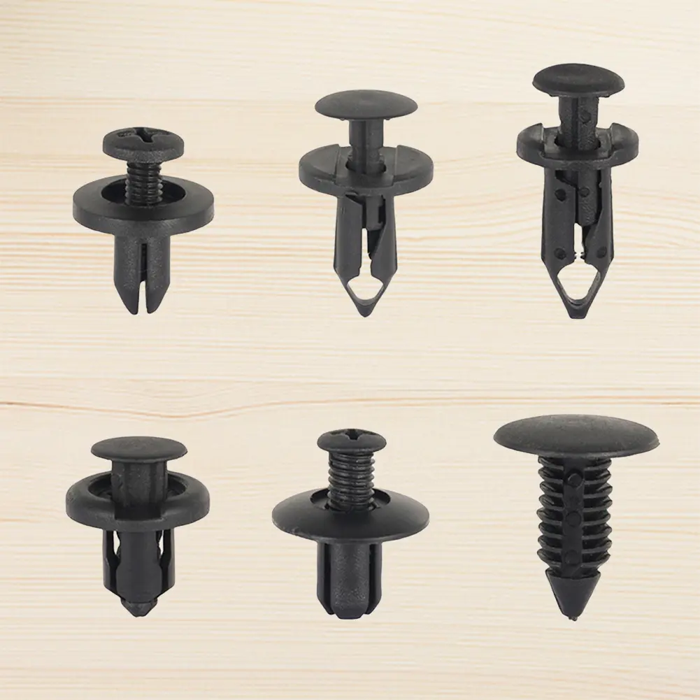 190Pcs Auto Fender Liner Clips Plastic Auto Push Pin Rivets Set Car Plastic Rivets Fasteners Door Trim Panel Fender Clips
