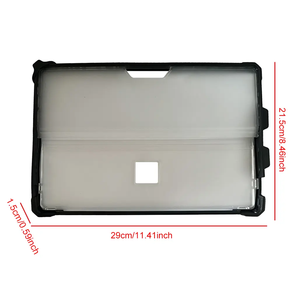 Protection Shell Cover for Microsoft Surface Pro 11/10/9/8 13Inch Shockproof Laptop Case Compatible with Type Cover Keyboard
