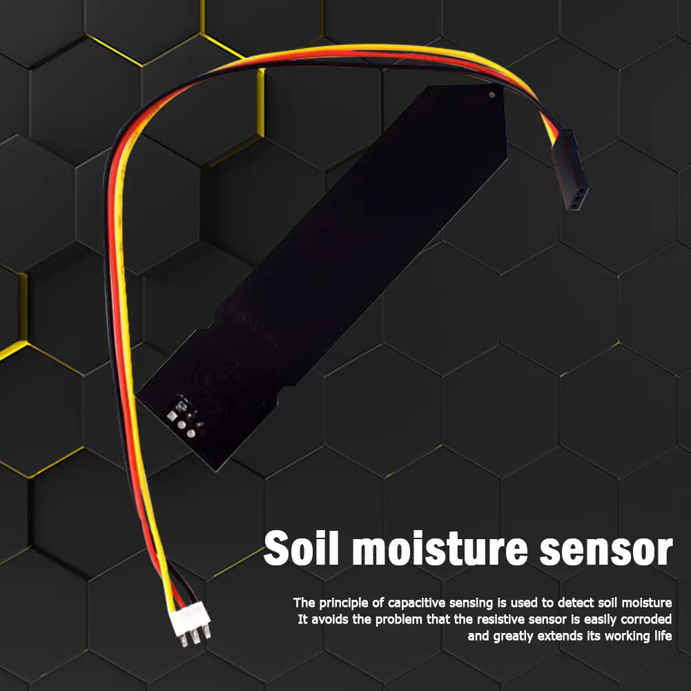 HW-390 Capacitive Soil Moisture Sensor Board Module 3.3-5.5V DC with Power Cord