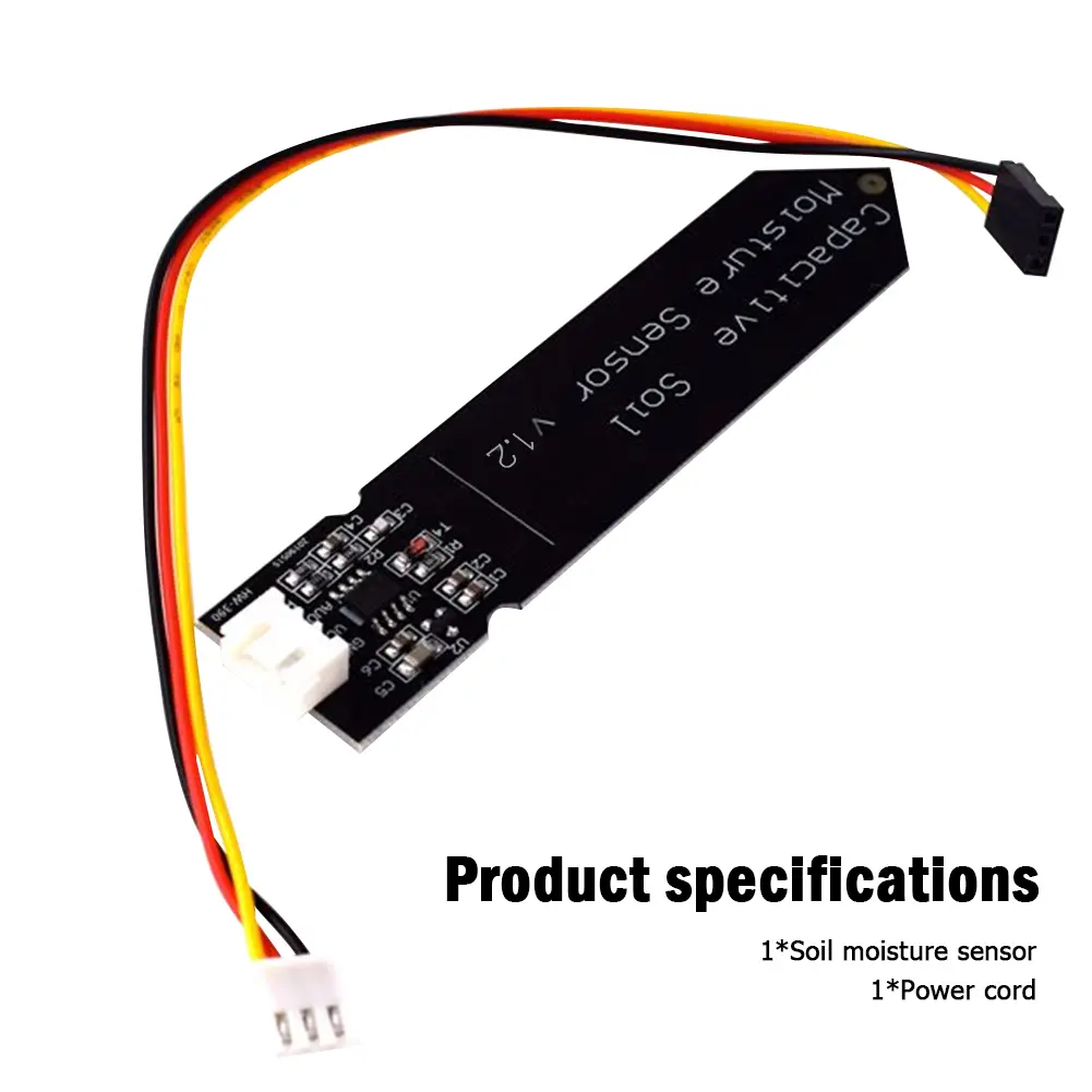 HW-390 Capacitive Soil Moisture Sensor Board Module 3.3-5.5V DC with Power Cord