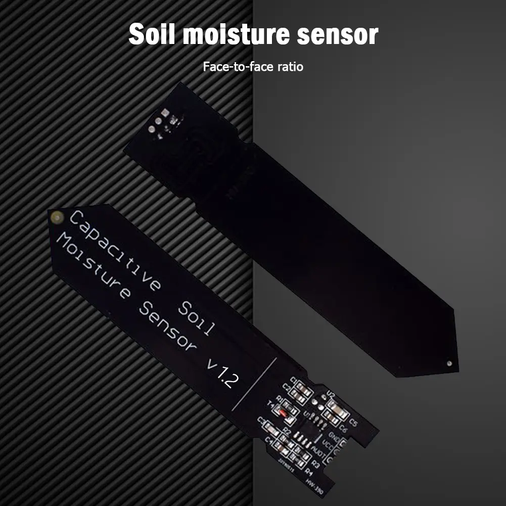 HW-390 Capacitive Soil Moisture Sensor Board Module 3.3-5.5V DC with Power Cord