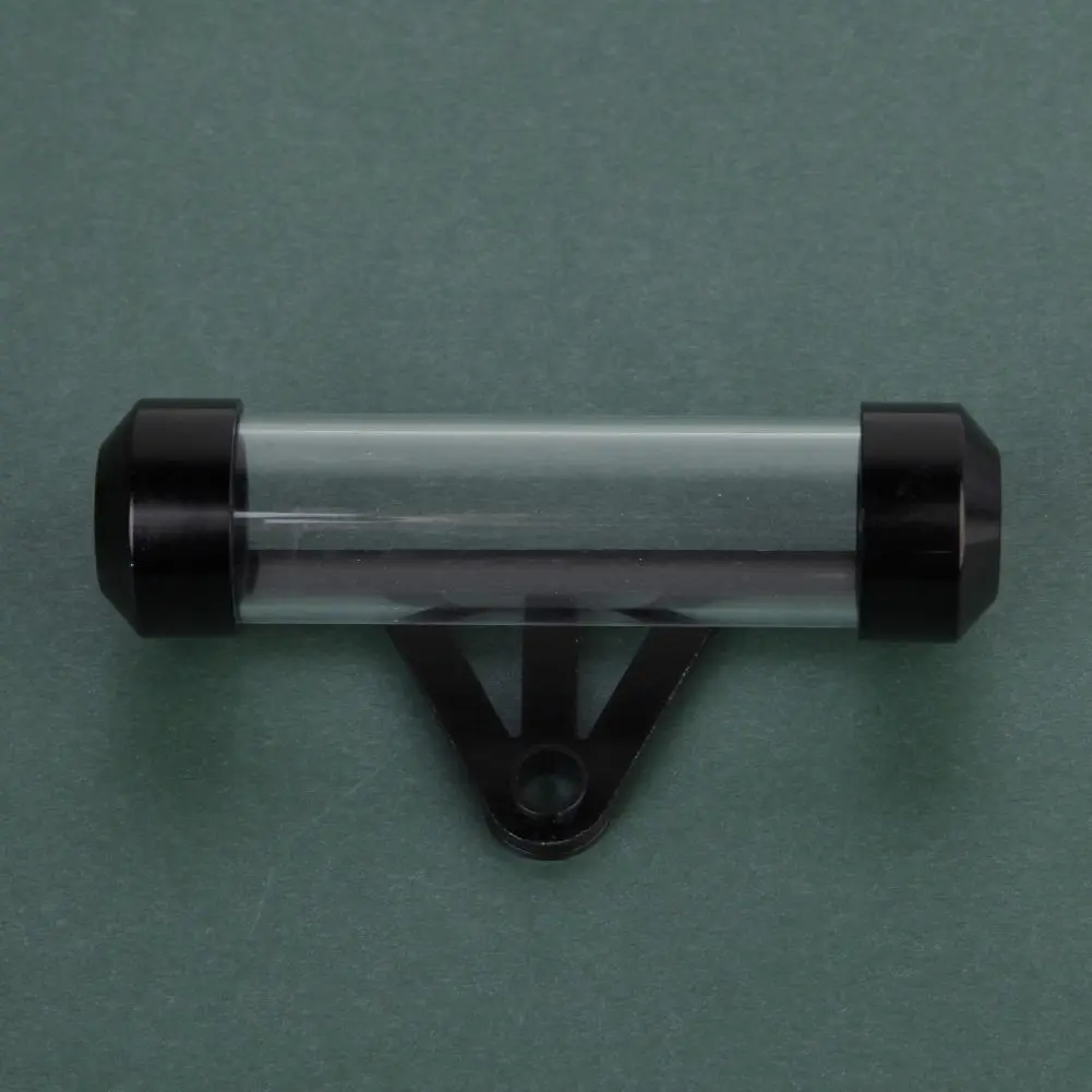 Motorcycle Tube Tax Disc Holder Universal Motorbike Tube Tax Disc Cylindrical Holder Waterproof Detachable with Screwdriver