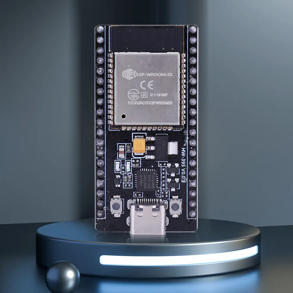 1PC 32Mbit SPI Flash Wireless Module ESP32--32 CP2102 Development Board WiFi Bluetooth-compatible for Smart Home Mobile IoT