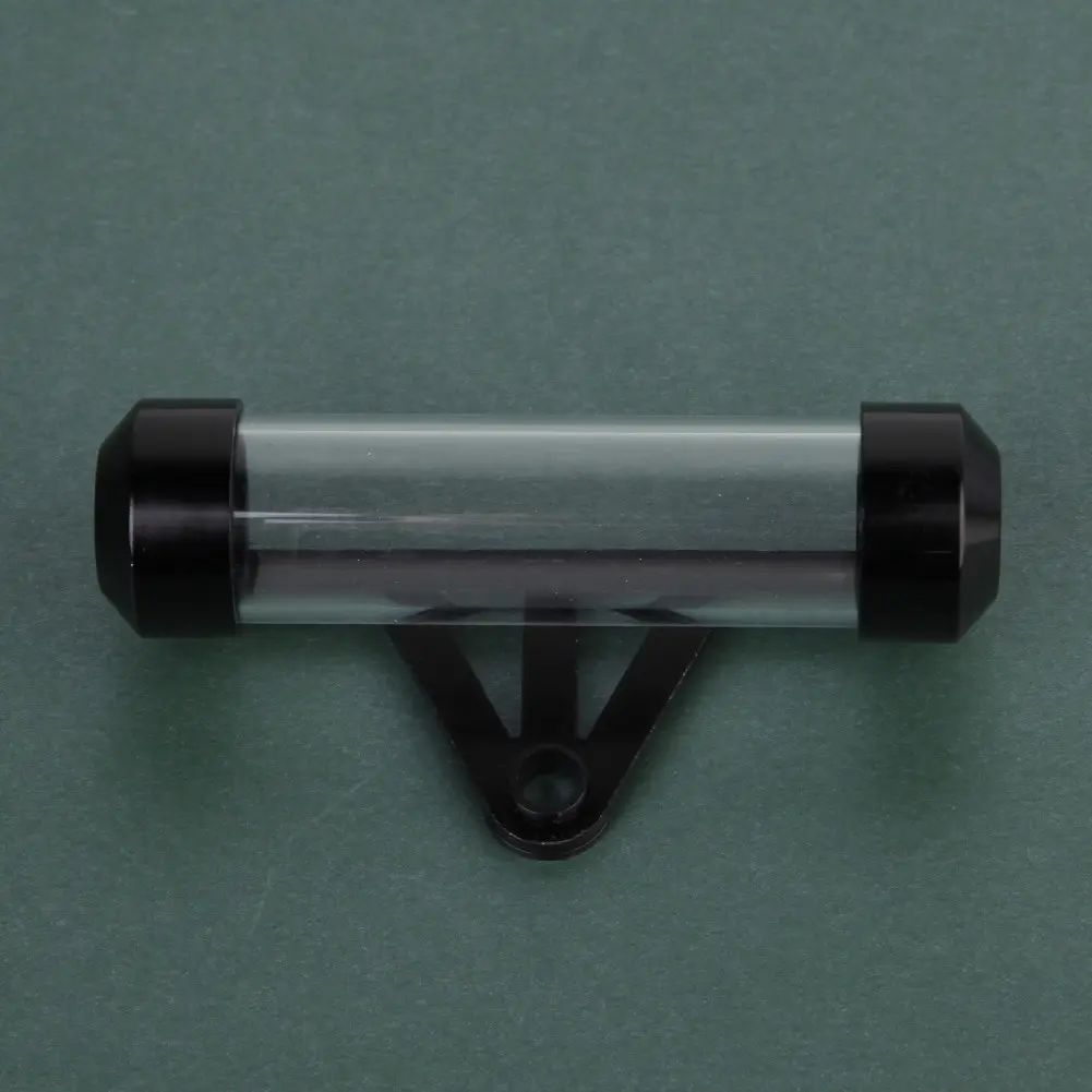 Motorcycle Tube Tax Disc Holder Universal Motorbike Tube Tax Disc Cylindrical Holder Waterproof Detachable with Screwdriver