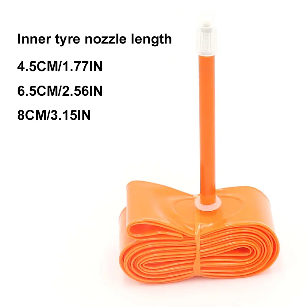 700 23-35C Bicycle Inner Tube with 45/65/80mm Presta Valve Super Light Tube 45/65/80mm Length Presta Valve Road Bicycle TPU Tire