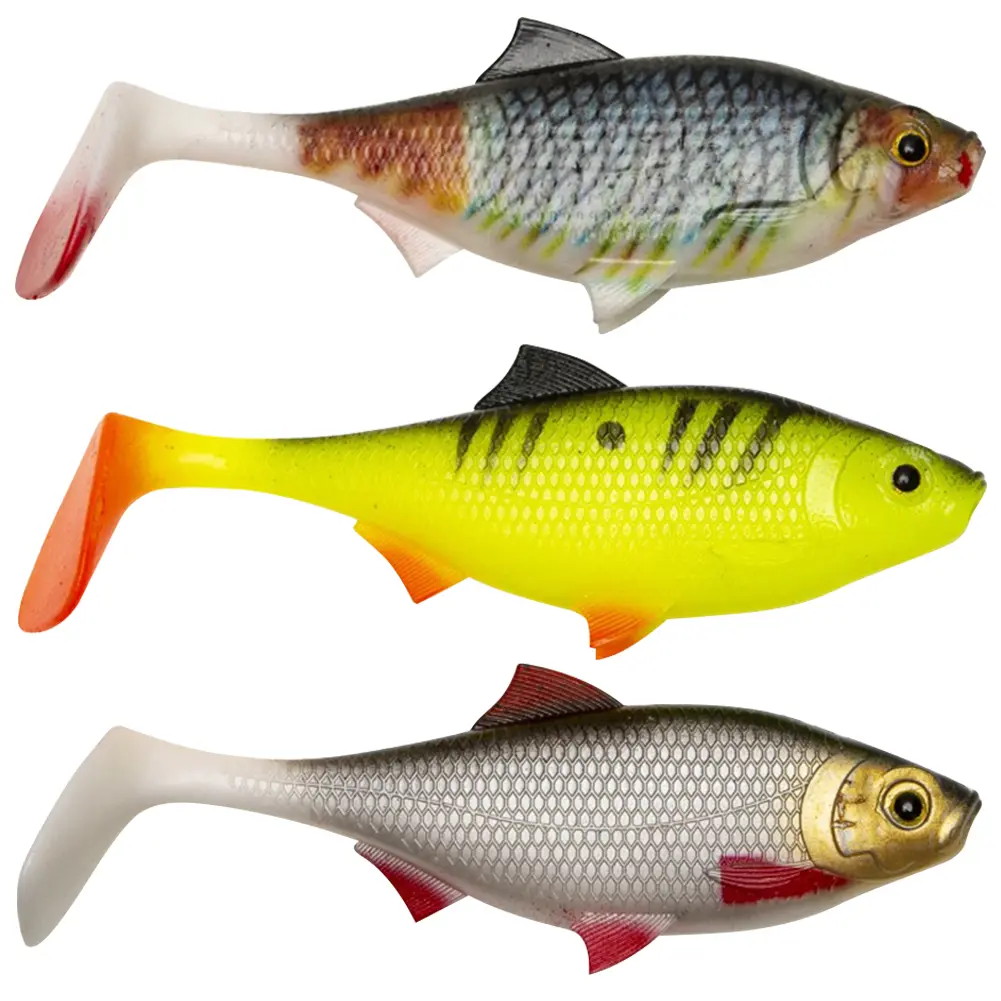 2 PCS Soft Plastic Fishing Lures T-Tail Lure Swim Shad Bait 13.5cm/28g Fishing Lures Baits Fishing Gear for Bass Trout Walleye