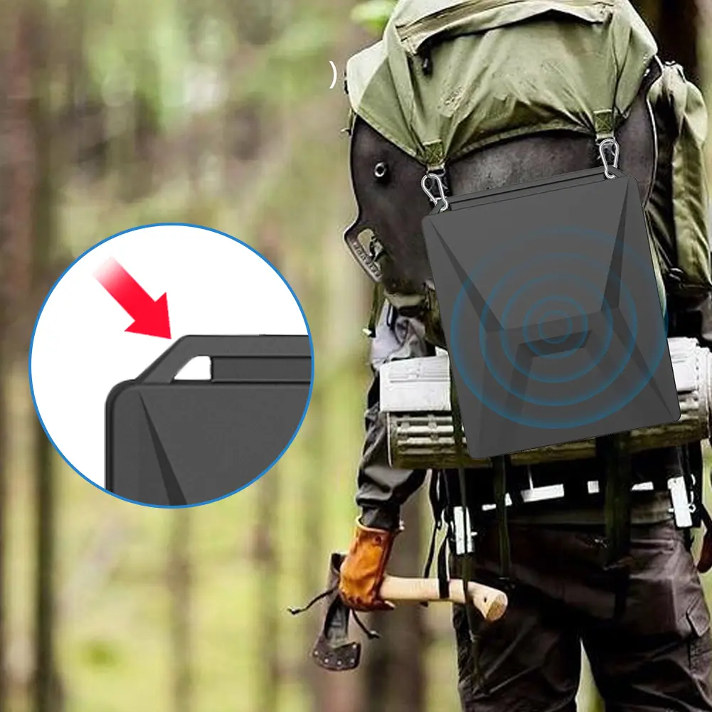 Silicone Protective Case Waterproof Antenna Protector Anti-Drop Full Coverage Case for Starlink Mini Dish Accessories