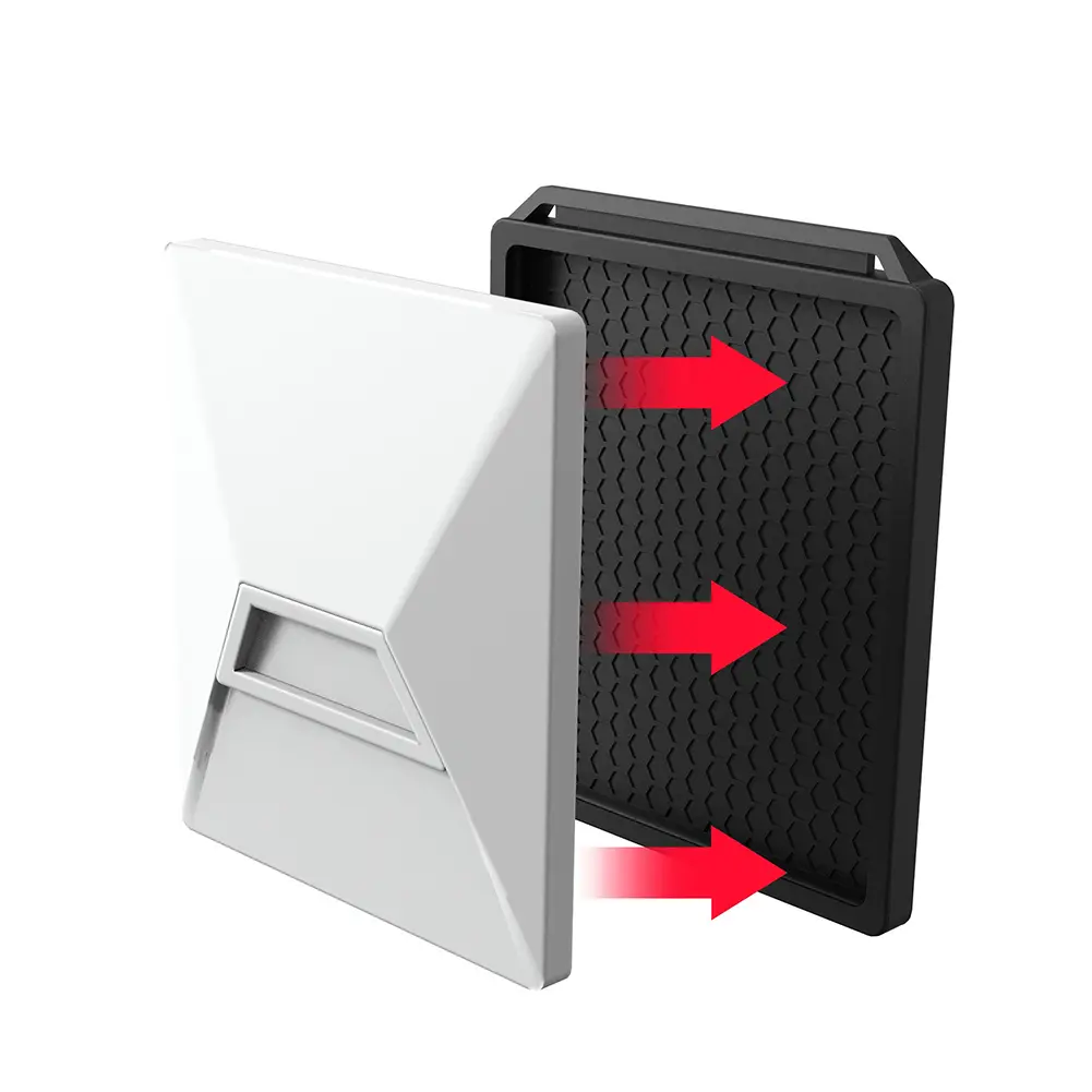 Silicone Protective Case Waterproof Antenna Protector Anti-Drop Full Coverage Case for Starlink Mini Dish Accessories