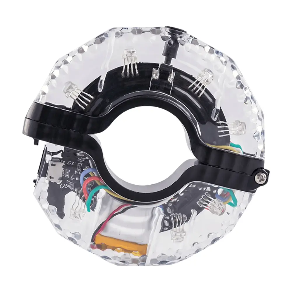 LED Bicycle Wheel Light 300mAh Bike Hub Spoke Lamp USB Rechargeable Waterproof Universal Safety Warning Decoration