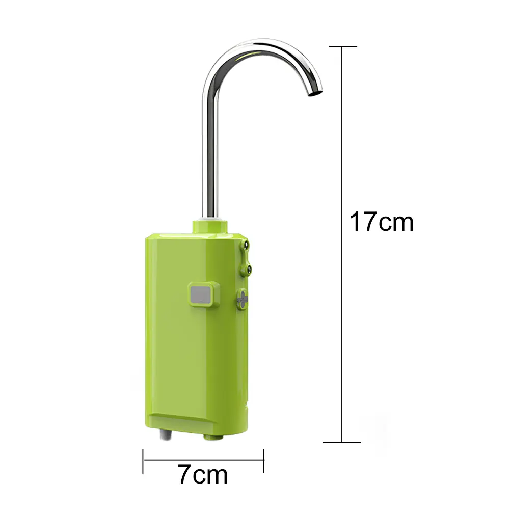 Fishing Oxygen Water Pump Portable Fishing Submersible Pump Smart Intelligent Sensor 6L/min LED Light Outdoor Fishing Equipment