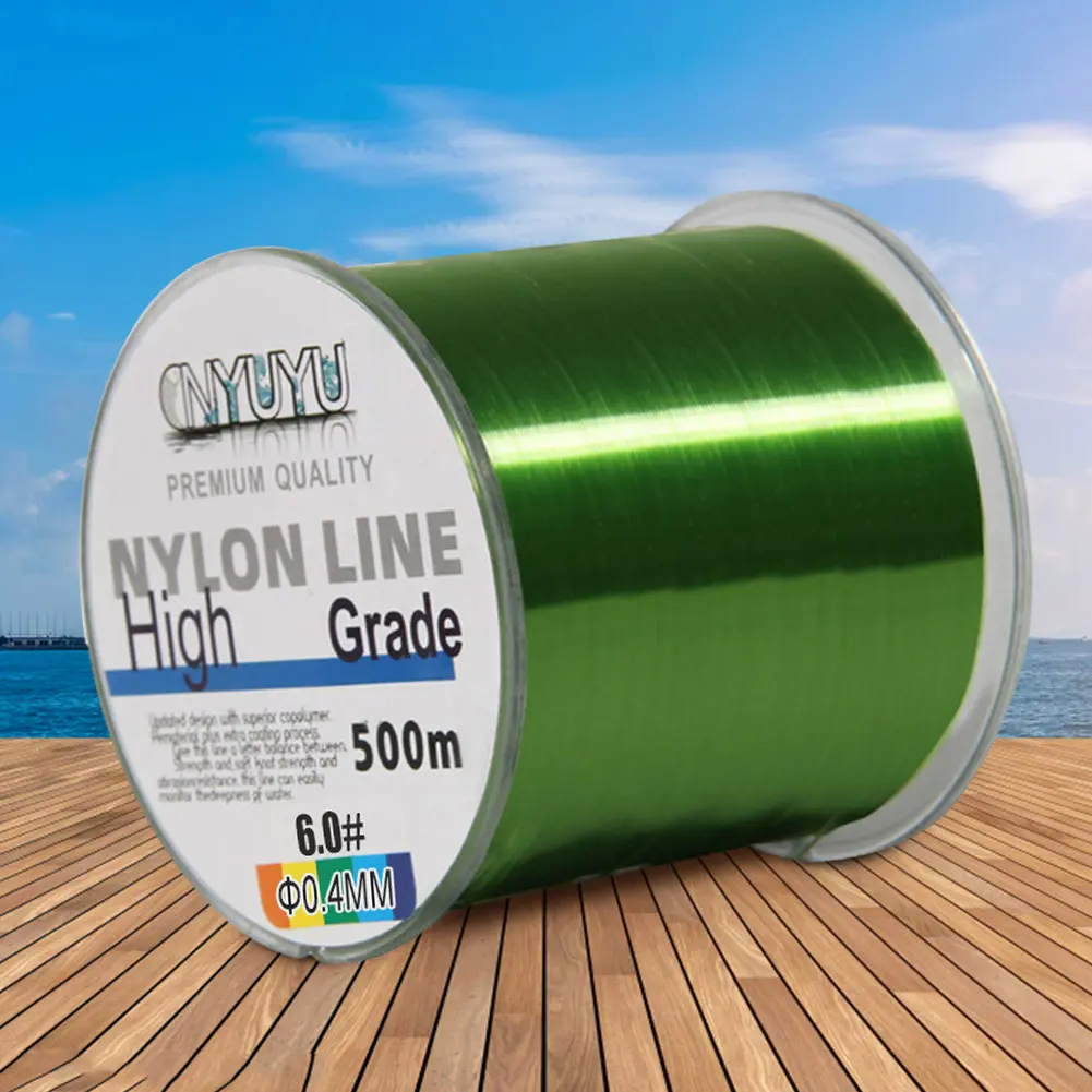 500M Super Strong Fishing Line Smaller Diameter 18-90LB Braided Fishing Line Nylon Line for Saltwater and Freshwater