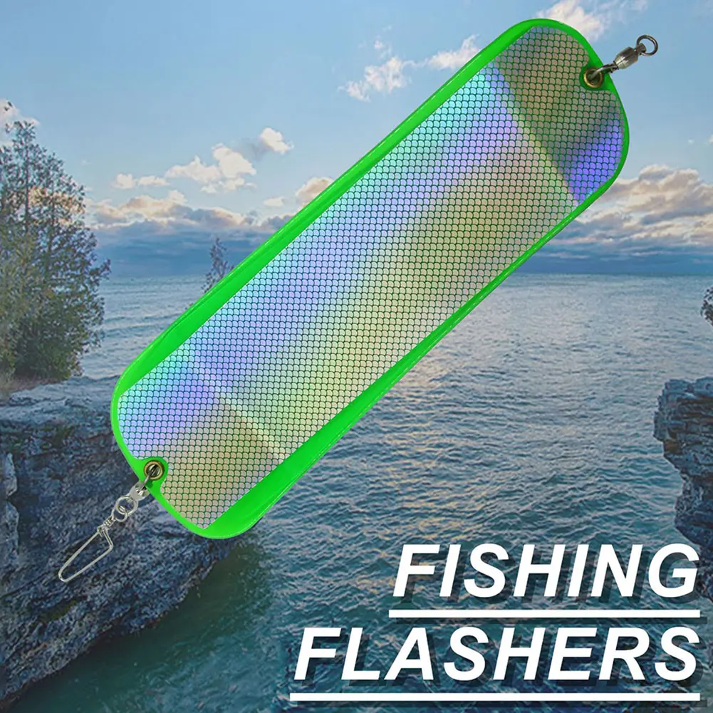 Trolling Fishing Diving Flash Board Salmon Fishing Flasher Fishing Trolling Flasher for Trolling Salmon Trout