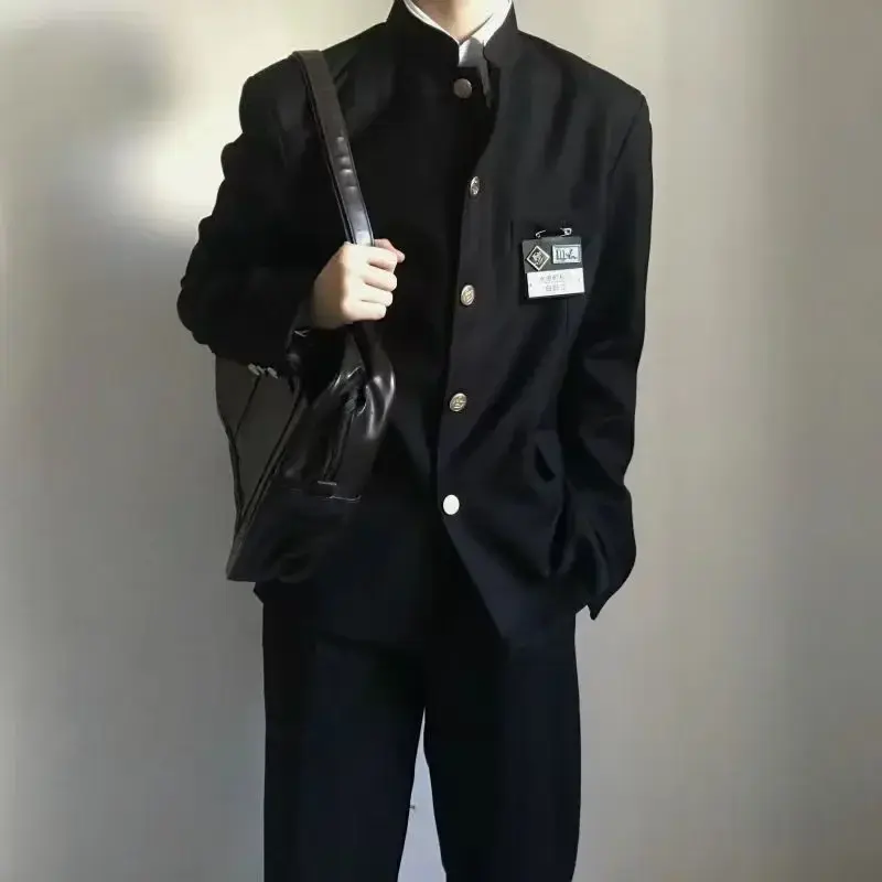 Japanese school uniform Zhongshan suit college Suzuki school uniform JK men's and women's class uniform jacket