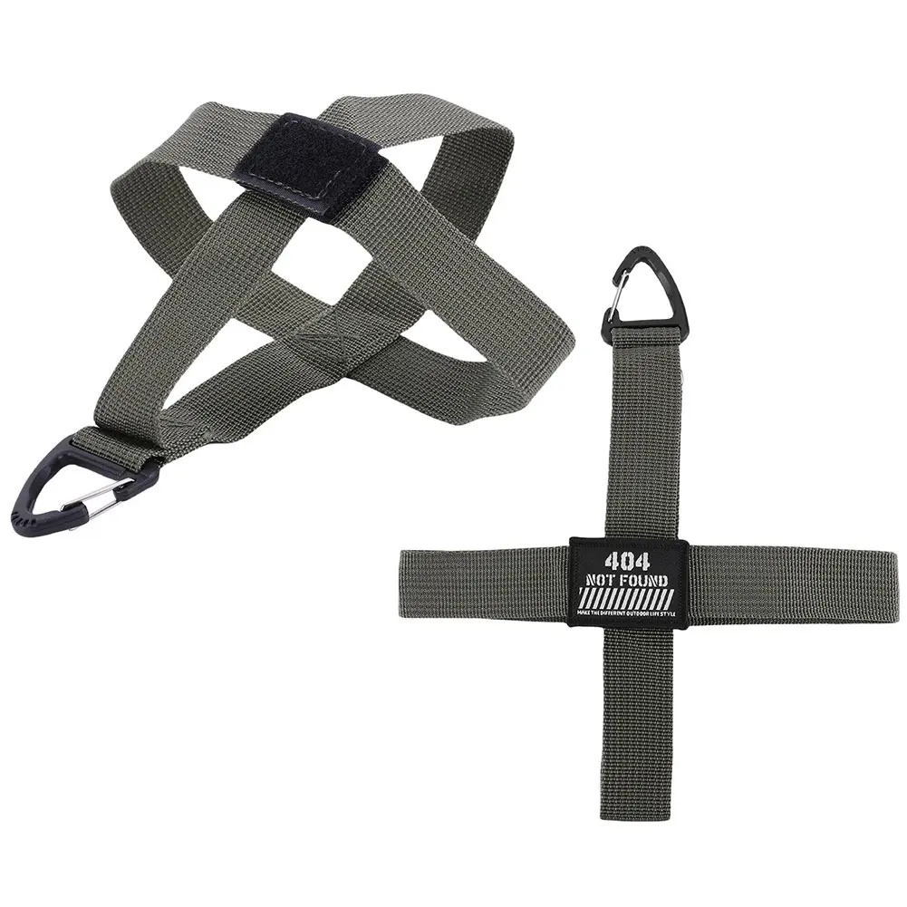 Outdoor Camping Tableware Storage Strap Nylon Camping Tableware Strapping Strap for Diameter Under 12cm Snow Bowl Tableware