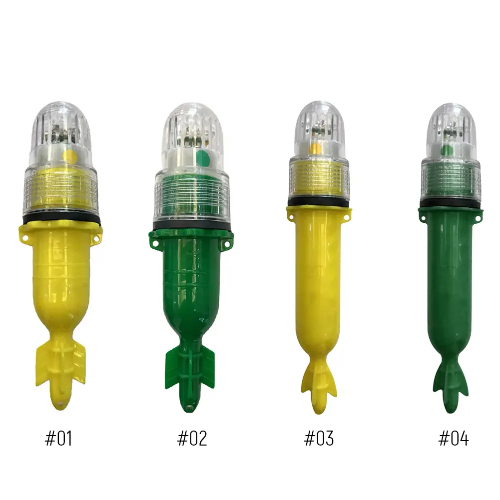 LED Waterproof Fishing Net Lights Bobber Fishing Float Boat Night Fishing Lamp