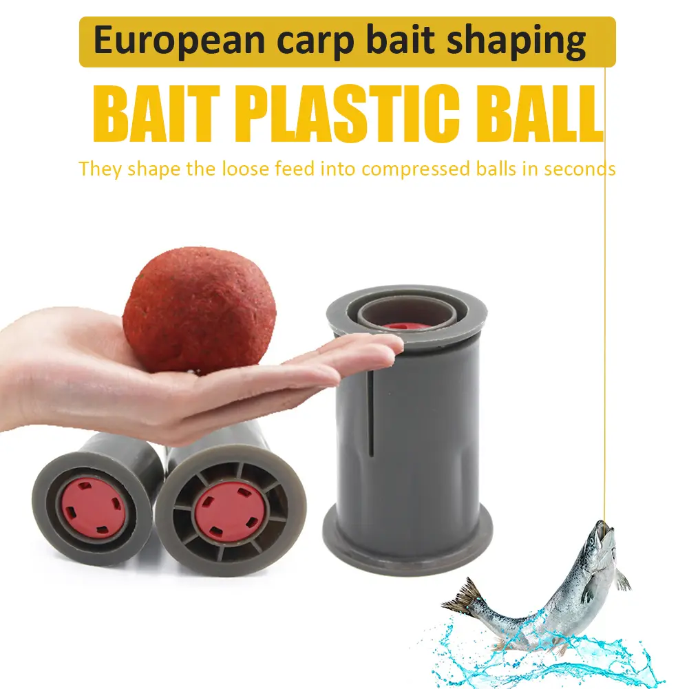 Carp Fishing Boilies Roller Bait Round Maker Mold Fishing Lure Rolling Outdoor Portable Fishing Bait Making Tool