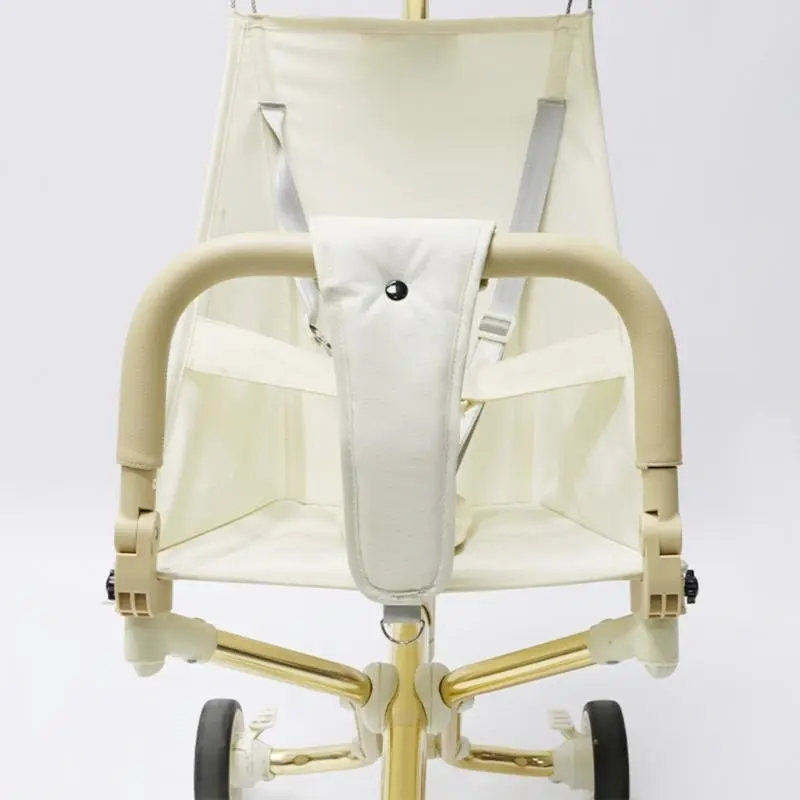 M76C Comfortable PU Leather Crotch Band Skin Friendly Diapering Accessory Infant Dryness Protections Upgrades for Strollers