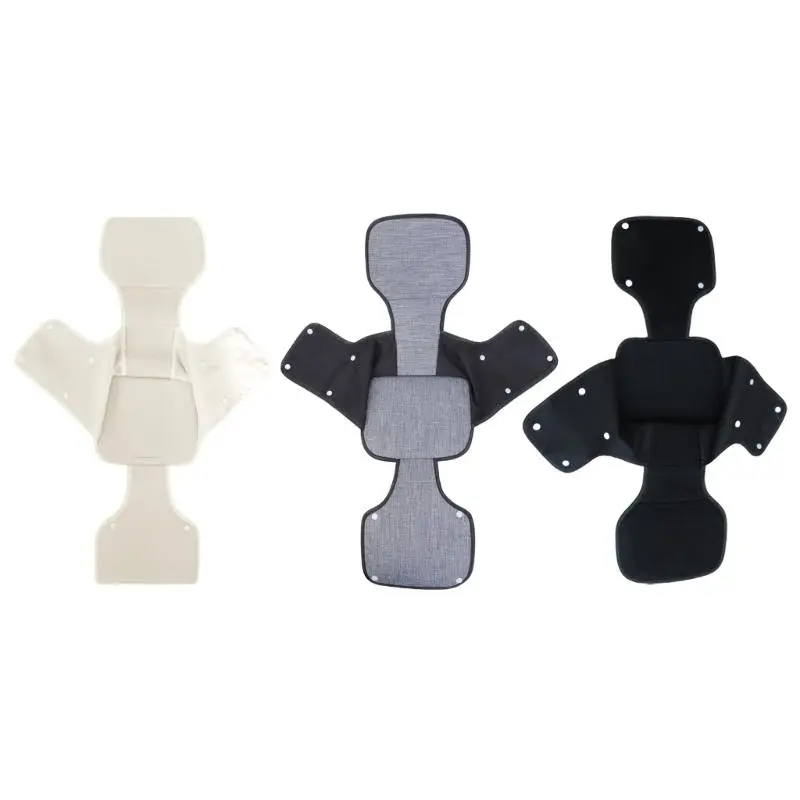 M76C Baby Strollers Cushion Nonslip Cart Sitting Pad Soft & Comfortable Pram Liner for Standard Infants Pushchair Daily