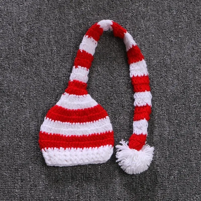 M76C Kids Photography Props Hat Girls Boys Crochet Knit Costume Outfits
