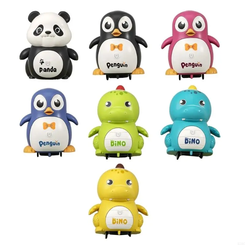 M76C Electric Animal Musical Crawling Toy For Toddler With Dynamic Music Learning Toy