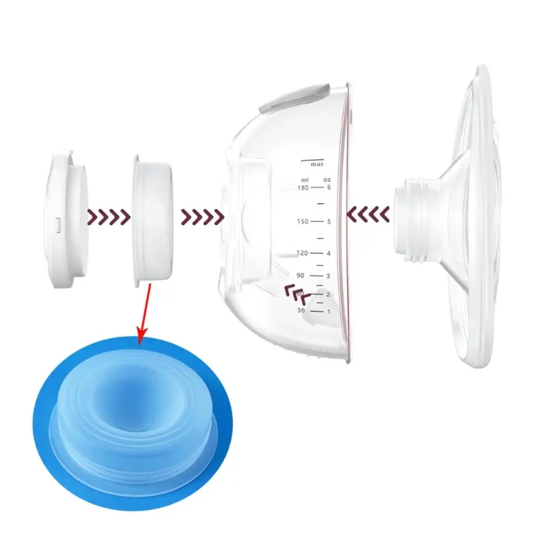 For V1/V2 Electric Breast Pump Replacement Silicone Diaphragm Milk Suction Machine Membrane Breast Pump Parts Feeding Accessorie