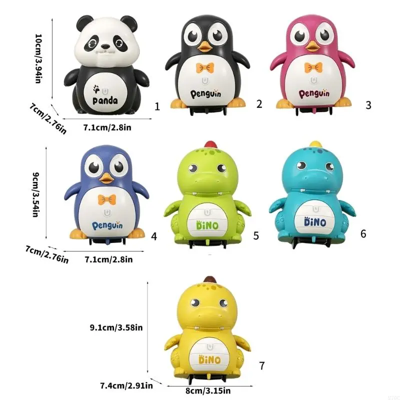M76C Electric Animal Musical Crawling Toy For Toddler With Dynamic Music Learning Toy