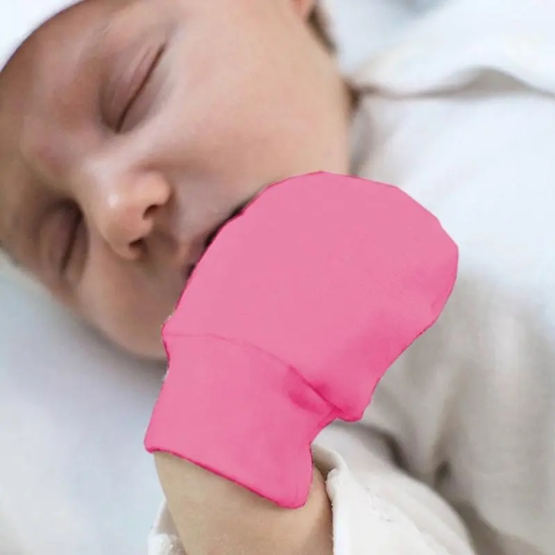 M76C 3 Pair/lot New Born Baby Glove for Anti Scratching for Protection Face Infant Mi