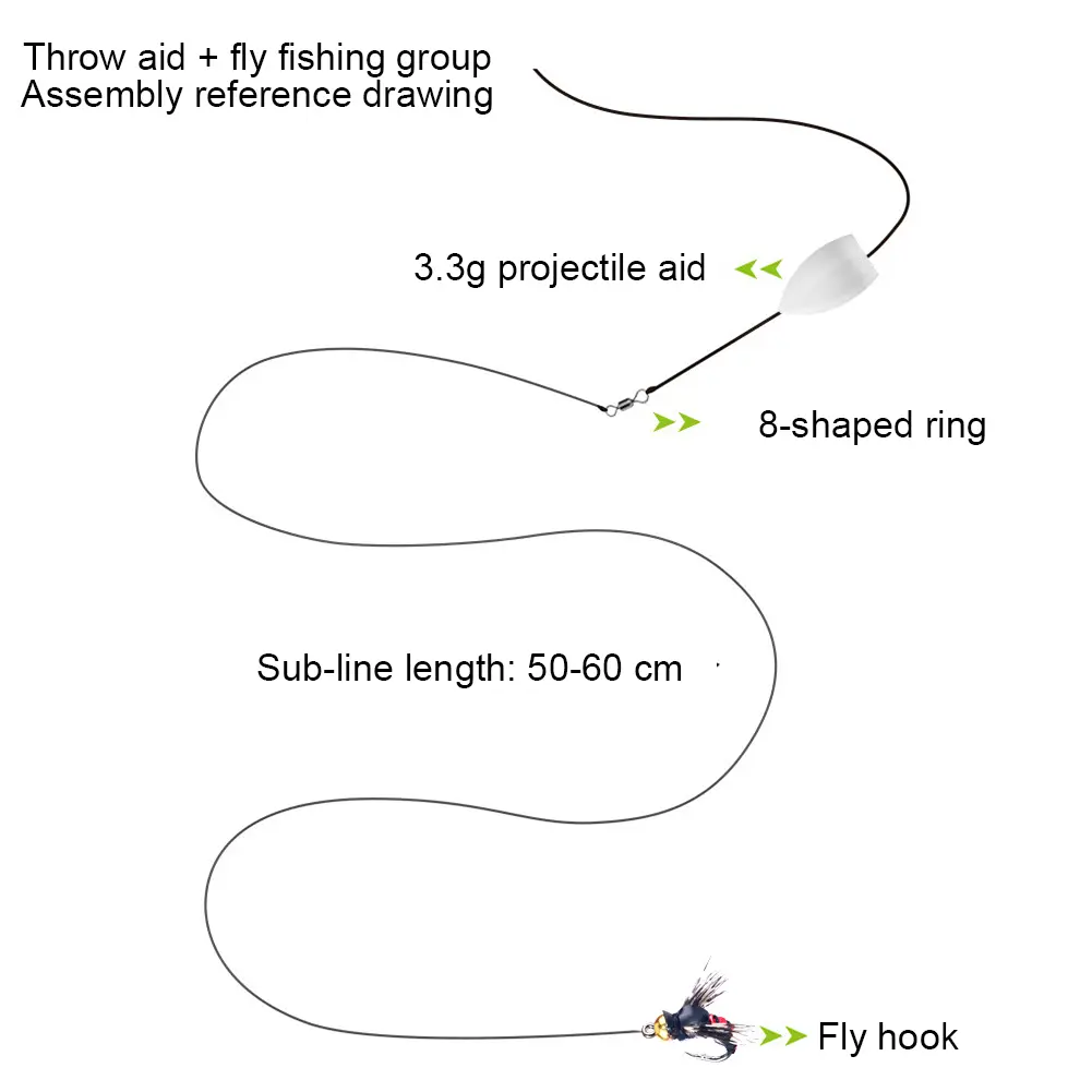 5/10Pcs Bead Head Fly Baits Fly Insects Lures Fly Fishing Lures Fly Bait Hooks Imitation Insects Fly Bait for Trout Bass Salmon