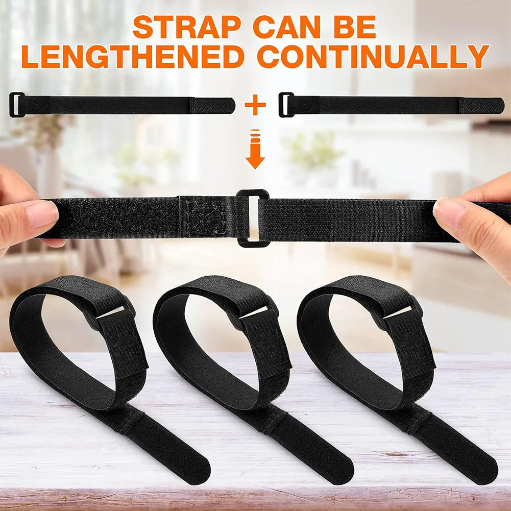 10 Pieces Bike Rack Straps Adjustable Bike Cinch Straps Bike Rack Tie Down Straps Bicycle Accessories for Transporting Bicycles