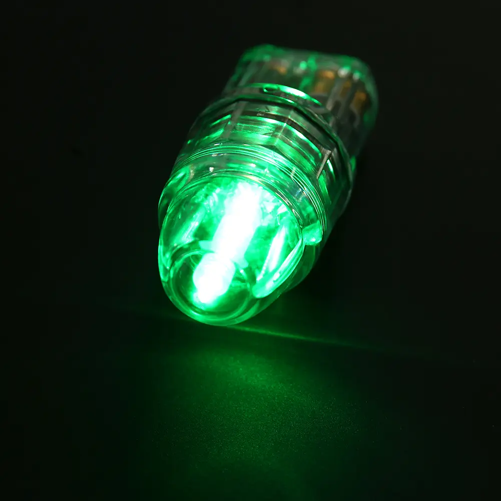 LED Underwater Fishing Light Waterproof Fish Attracting Indicator Underwater Fish Attracting Lamp for Night Fishing