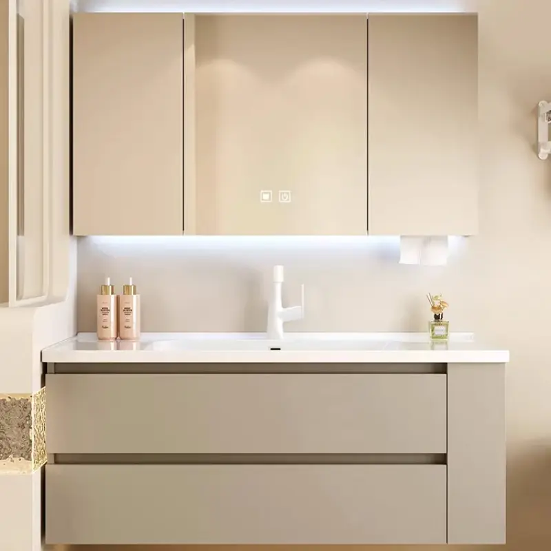 Organizer Storage Bathroom Cabinets Mirror Drawers Luxury Vanities Bathroom Cabinet Space Saver Armario De Banheiro Furniture