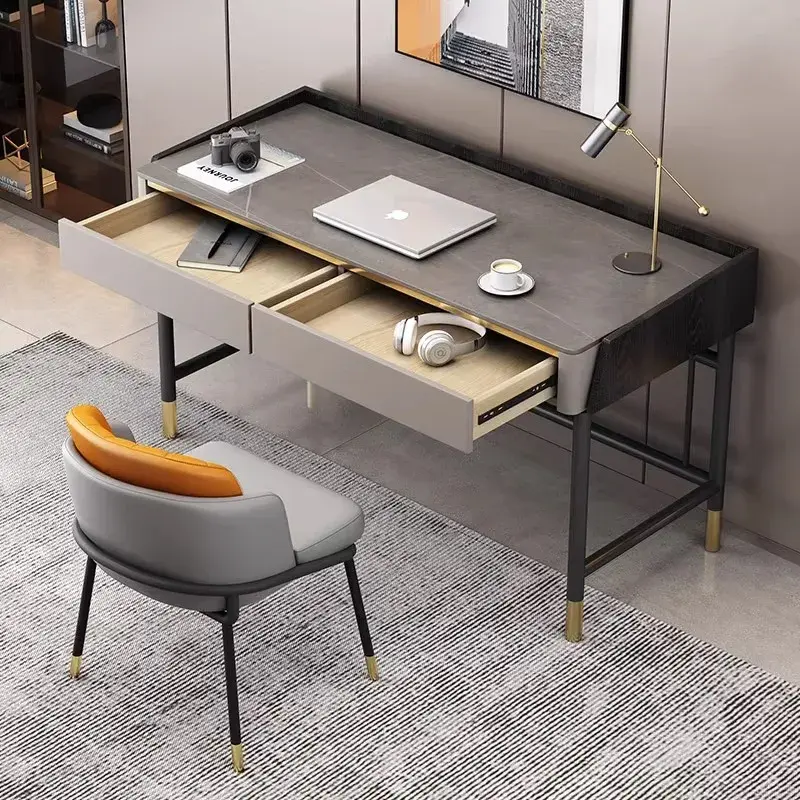 Storage Luxury Modern Office Desks Drawers Chair Asthetic Writing Standing Computer Desks Gaming Laptop Scrivania Furniture