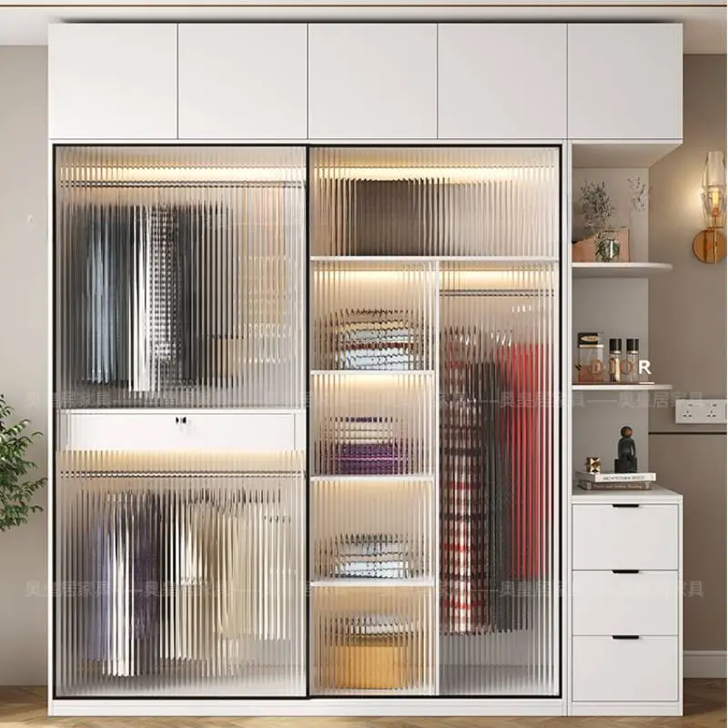 Modern Ideas Elegant Wardrobes Wood Organize Bedroom Storage Wardrobes Closet Living Room Home Closet Para Ropa Accessories