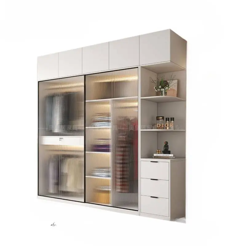 Modern Ideas Elegant Wardrobes Wood Organize Bedroom Storage Wardrobes Closet Living Room Home Closet Para Ropa Accessories