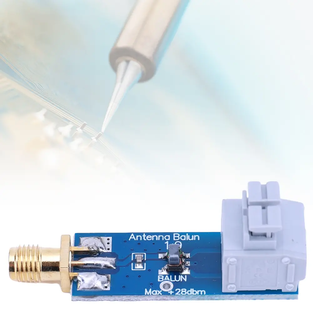 1/9 HF Antenna Balun Long Wire HF Antenna Balun One Nine Tiny with Antenna Input Protection for Ham It Up