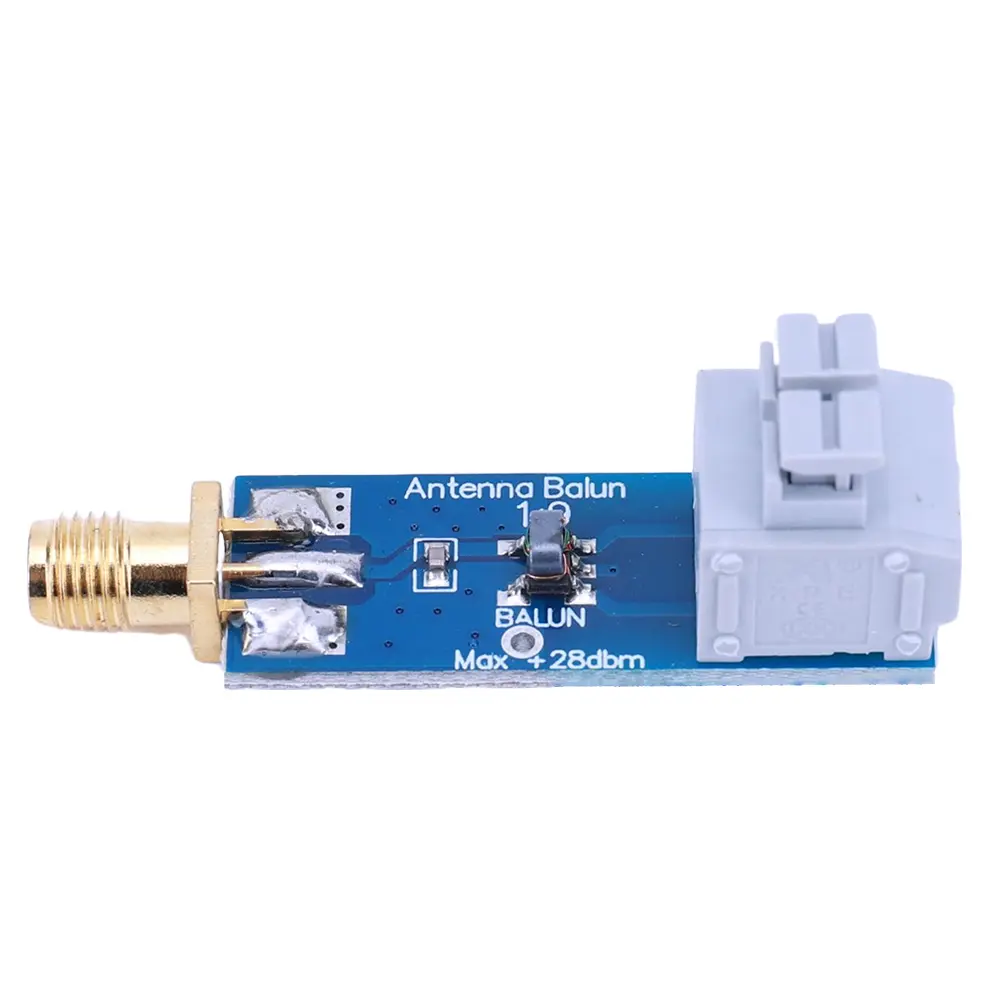 1/9 HF Antenna Balun Long Wire HF Antenna Balun One Nine Tiny with Antenna Input Protection for Ham It Up