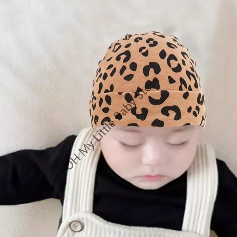 M76C Infant Scratch Resistant Mittens Hat Footie Set 3Pcs Breathable Cotton Gloves with Bonnet Caps 0-6m Baby Essential
