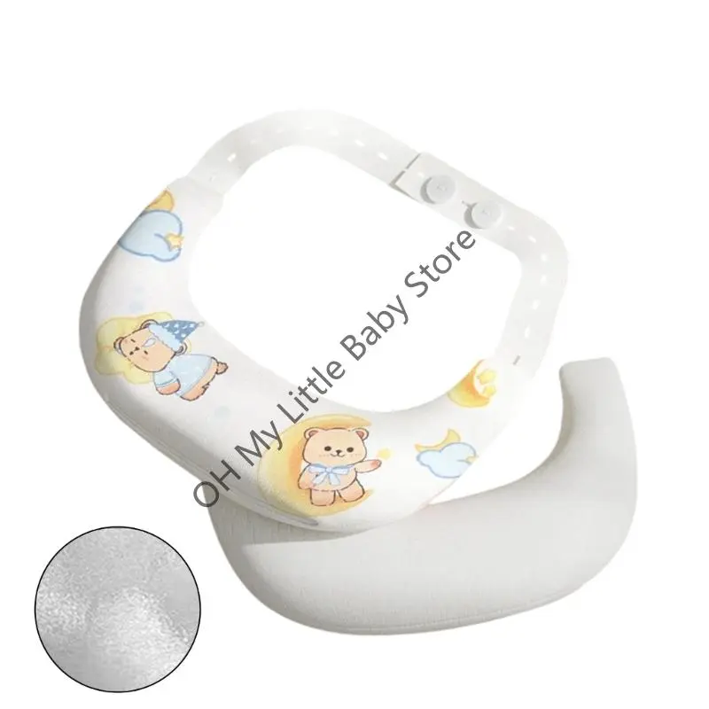 M76C Washable Cotton Infant Pillow Necks support For Healthy Development