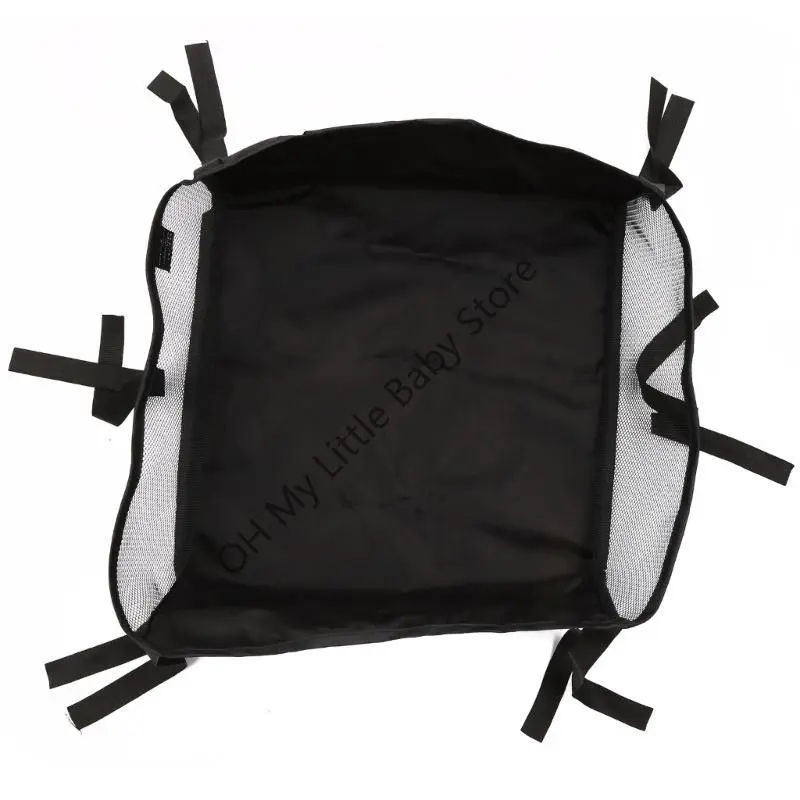 M76C Universal Black Stroller with Strap Multifunctional Large Capacity