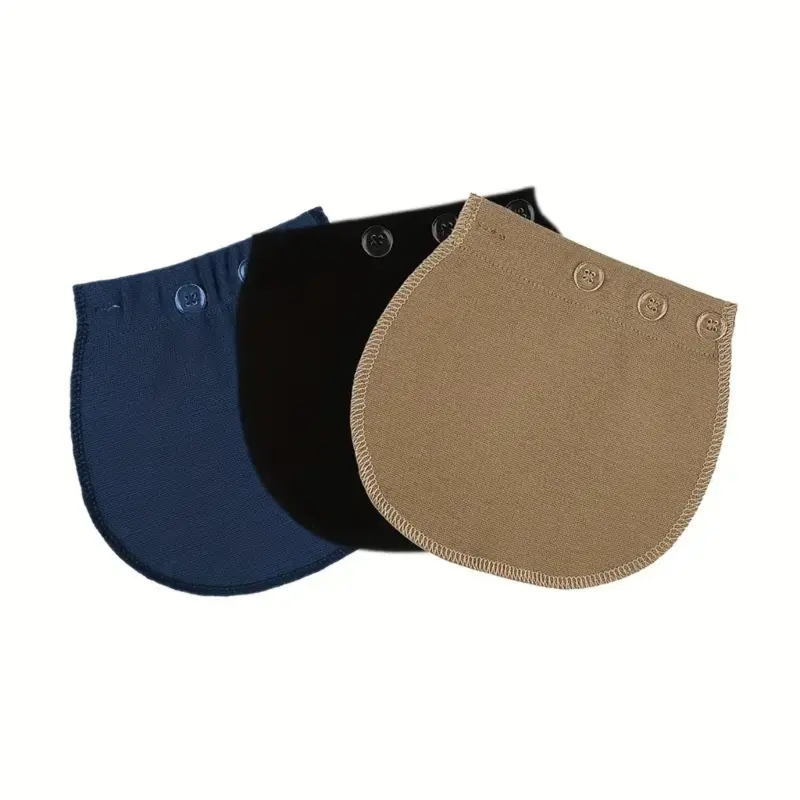 Women Maternity Pregnancy Waistband Belt Adjustable Elastic Pants Lengthening Extended Button for Maternity Accessories