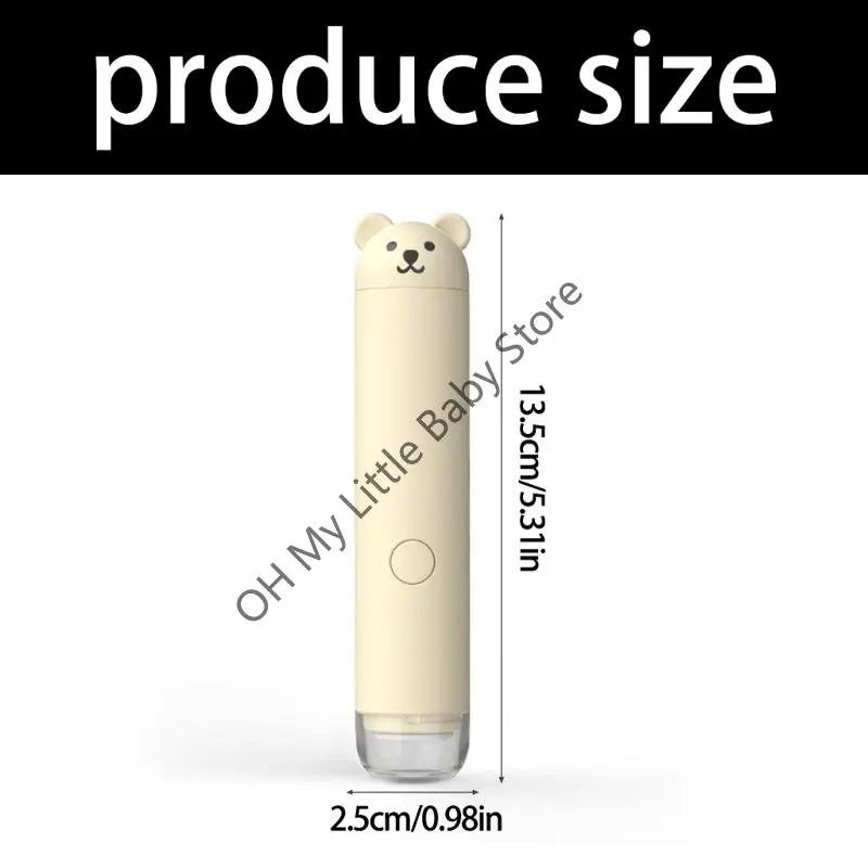 Cartoon Baby Electric Nail Trimmer Kid Nail Polisher Tool Baby Care Kit Manicure Set Easy To Trim Nail Filer Clippers Newborn