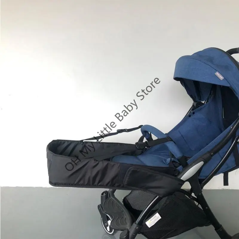 M76C Universal Stroller Footrest Stroller Leg Rest Extension Pram Feet Extension Footrest Pushchair Accessories Extended