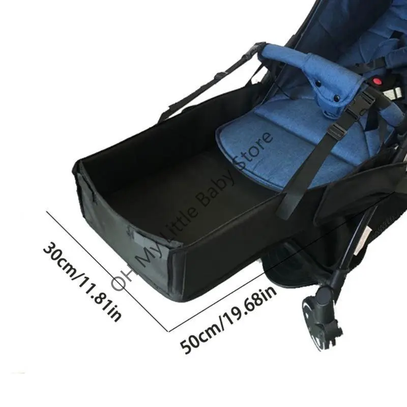 M76C Universal Stroller Footrest Stroller Leg Rest Extension Pram Feet Extension Footrest Pushchair Accessories Extended