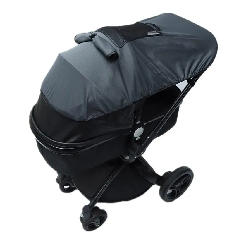 Universal Baby Stroller Accessories Sun Shade UV Protection Sunshade Carriage Canopy Cover for Prams Infants Car Seat Sun Visor