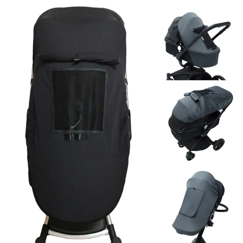Universal Baby Stroller Accessories Sun Shade UV Protection Sunshade Carriage Canopy Cover for Prams Infants Car Seat Sun Visor