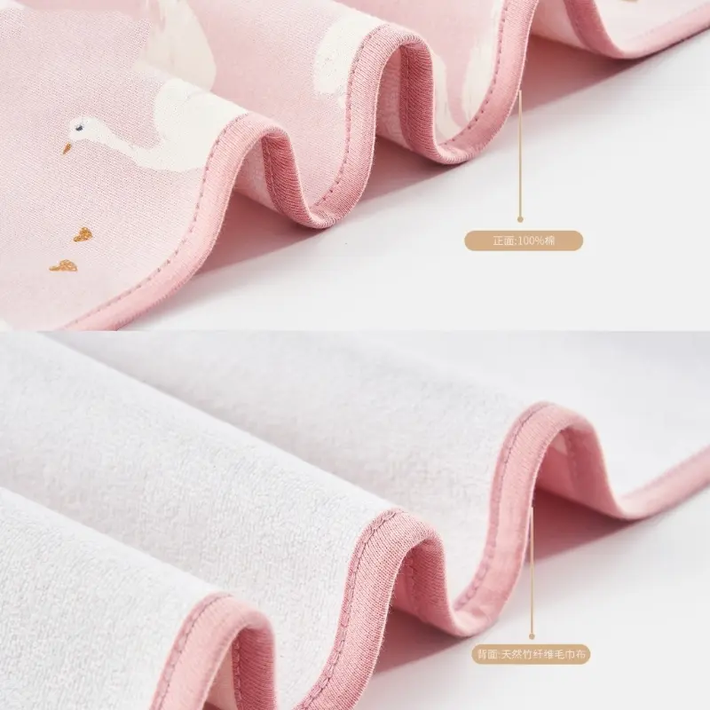 Baby Diaper Changing Pad Waterproof Cartoon pattern Travel Change Mat Liner for Infant Cotton Diapering Sheet Protector Reusable