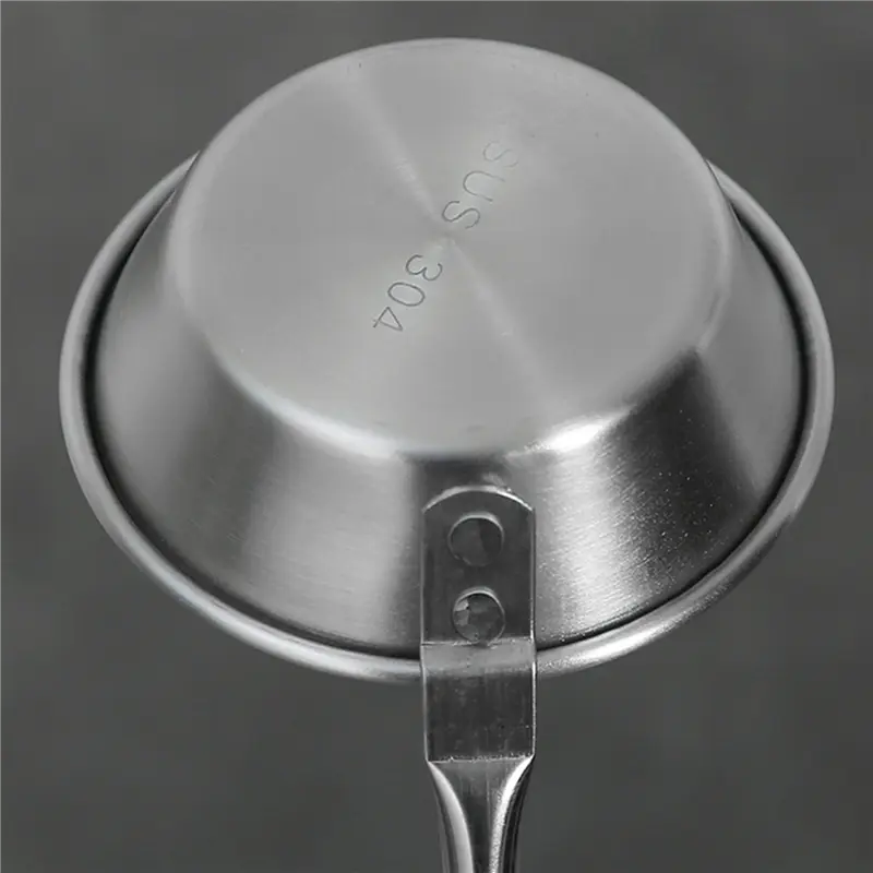 HGHO 3X Stainless Steel Kitchen Cake Making Mold Meat Patty Mold Household Manual Fried Meat Spoon
