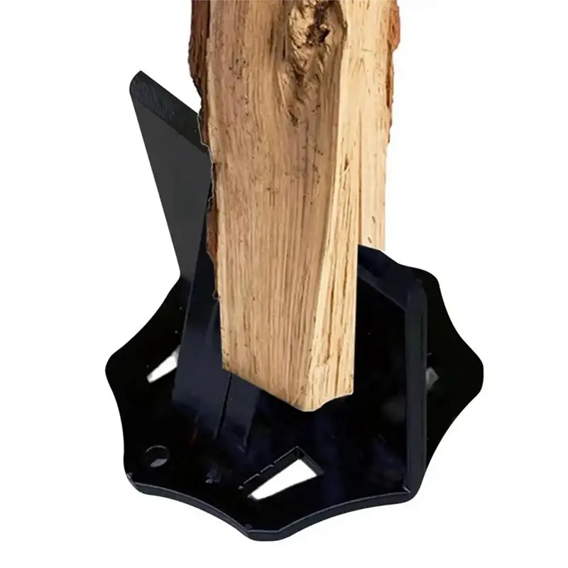 HGHO Manual Wood Splitter Splitting Tool For Large Small Firewood Portable Steel Tool Chop Wood Cutting Easy Install Easy To Use